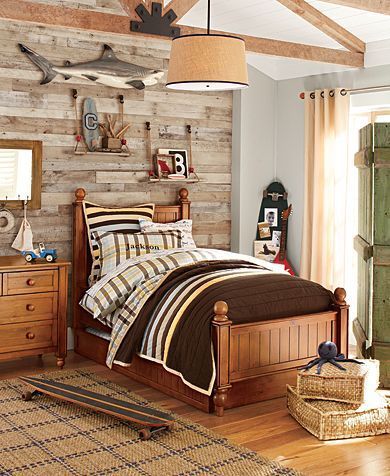 rustic kids bedroom