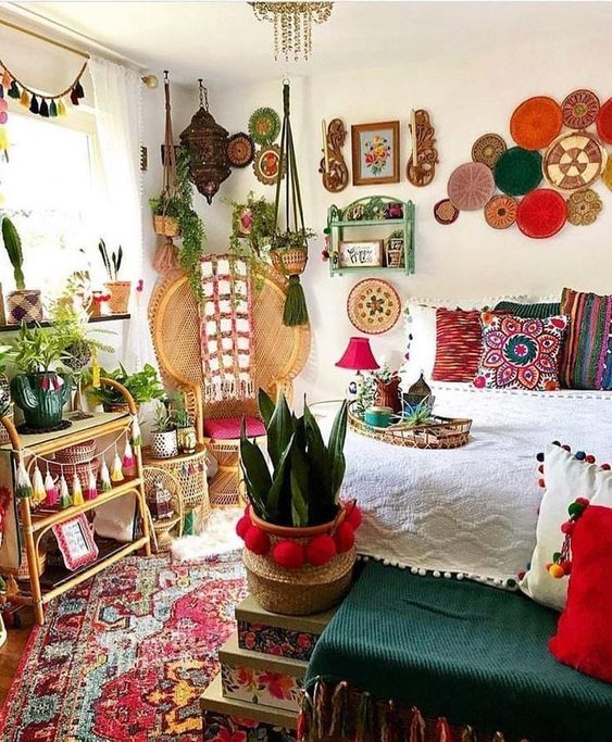 bohemian house decor