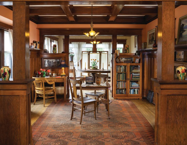 How to Create a Small Craftsman Study Room